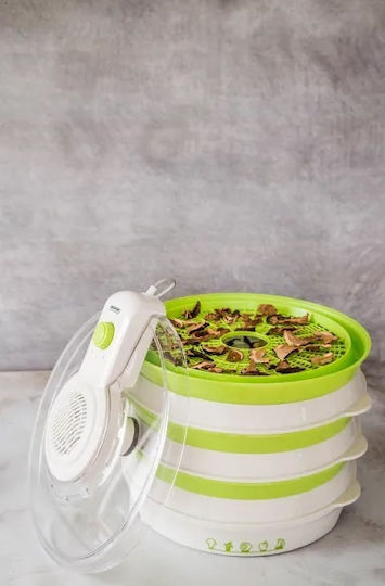 MPM Lebensmittel-Dehydrator mit 6 Regalen