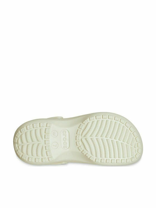 Crocs Classic Platform Clog Women's Anatomic Clogs Beige