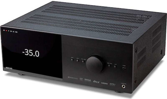 Anthem MRX 540 8K Heimkino-Radioverstärker 4K/8K 7.2 Kanäle 100W/8Ω 130W/6Ω mit HDR und Dolby Atmos Schwarz