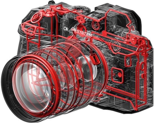 Olympus Om System Om-1 Mark II Mirrorless Camera Body Black