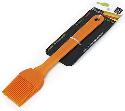 Silicone Pastry & Basting Brush Orange 21.5cm