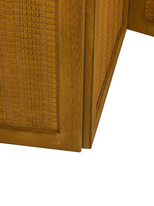 vidaXL Decorative Room Divider Wooden with 4 Panels 140x200cm