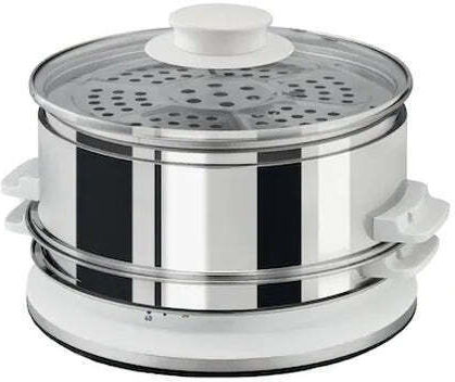 Tefal Convenient Series Парен Котлон с 2 Нива на Готвене 6л
