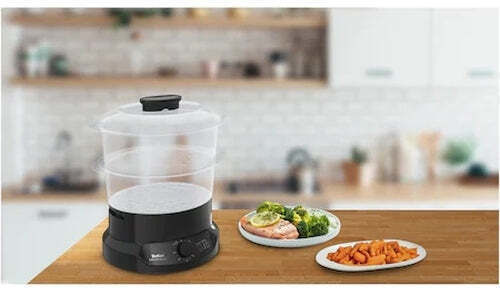 Tefal Food Steamer Food Steamer with 2 Steaming Decks 6lt