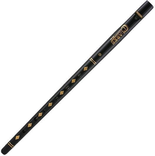 Clarke Tinwhistle Irish Metallic Recorder Original Tinwhistle Set Baroque D (Re Major) Black