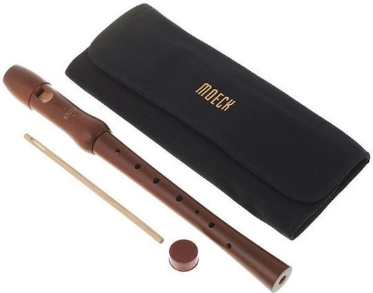 Moeck Soprano Kids Wooden Recorder German Brown
