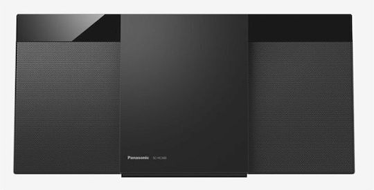 Panasonic Soundsystem 1 SC-HC300 20W mit CD / Digitale Medien Player und Bluetooth Schwarz