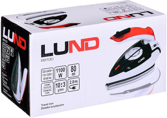 Lund Steam Travel Iron 1100W