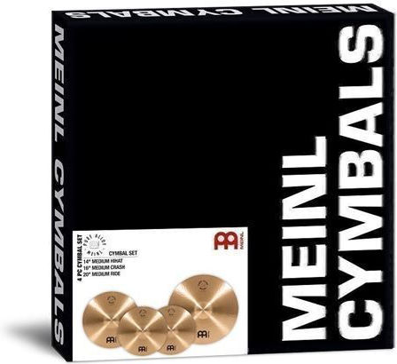 Meinl Becken-Sets Pure Alloy (14" Hi-Hat, 16" Crash, 20" Ride)