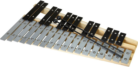Dimavery Double Metallophone/Glockenspiel D-Metallophone