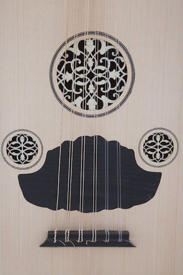 Sultan Traditional Oud SULTAN BL100 Black Walnut Black Walnut with Case