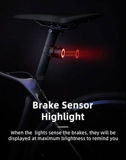 Rockbros Q3 Rechargeable Rear Bicycle Light