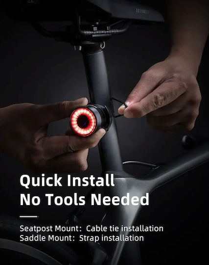 Rockbros Q3 Rechargeable Rear Bicycle Light