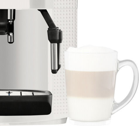 Krups 1450W Налягане 15бар с мелачка Бяла EA810570