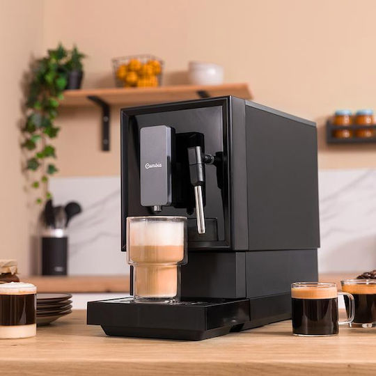 Cecotec Power Matic-Ccino Vaporissima Αυτόματη Μηχανή Espresso 1470W Πίεσης 19bar με Μύλο Άλεσης Μαύρη 01626