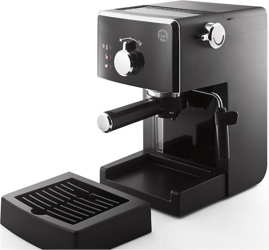 Gaggia Style Automatic Espresso Machine 1025W Pressure 15bar for Cappuccino Black