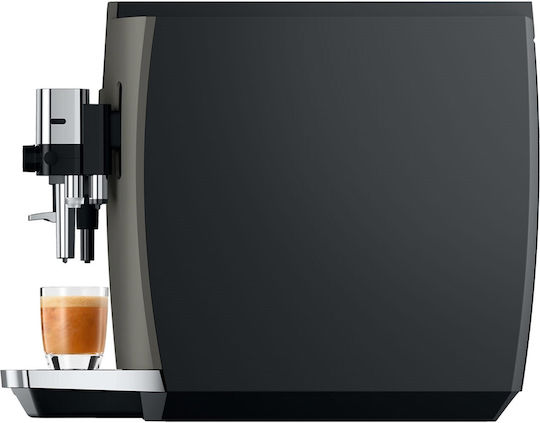 Jura E8 Automatische Espressomaschine 1450W Druckreiniger 15bar mit Mahlwerk Dunkel Edelstahl 15583