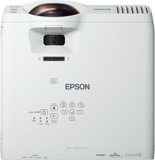 Epson EB-L5210SW V11HA76080 3D Projector 3LCD HD Laser with Wi-Fi and Built-in Speakers White