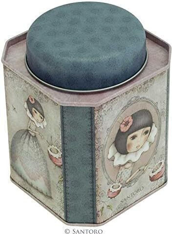 Santoro General Use Vase with Metallic Lid