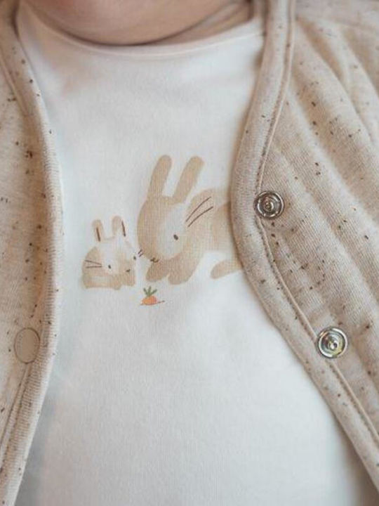 Παιδικό Casual Μπουφάν Διπλής Όψης Baby Bunny/nappy Sand Baby Bunny