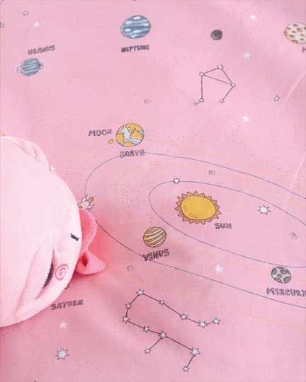 Rythmos Venus Set Kids Duvet Cover Single with Pillowcase Cotton 160x250cm