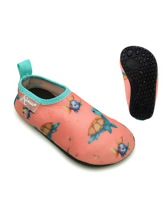 Kiokids Children's Beach Shoes Pink