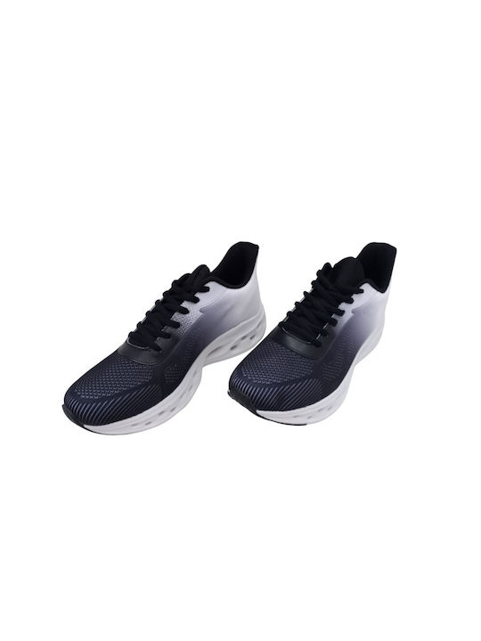 Jomix Bărbați Sneakers White-black