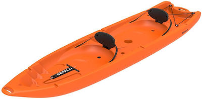 Seaflo SF-4001 surf-SF-4001-OR Πλαστικό Kayak Θαλάσσης 2 Ατόμων Πορτοκαλί