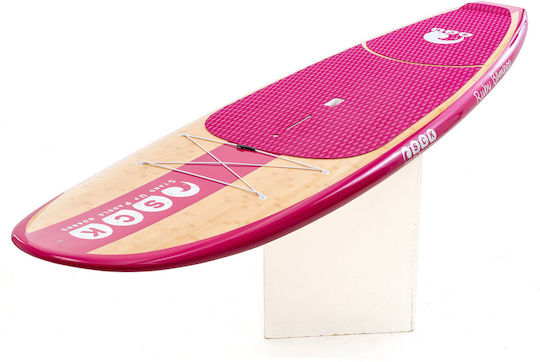 SCK BAMBOO Ruby 10'6'' Bamboo Σανίδα SUP με Μήκος 3.2m Ροζ