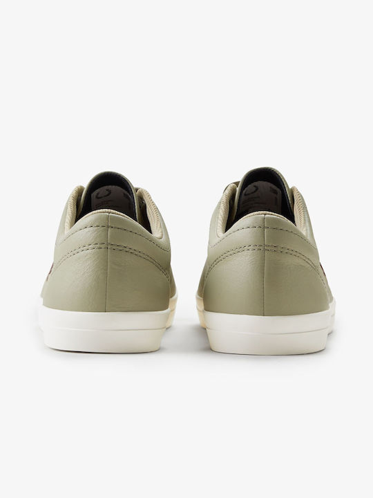 Fred Perry Baseline Sneakers Warm Grey Carrington Brick