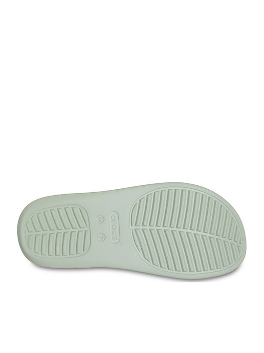 Getaway Women's Platform Flip Flops Green