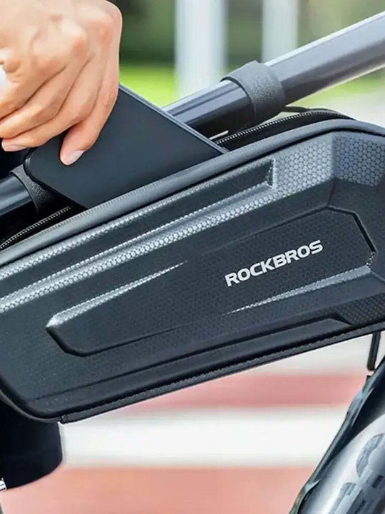 Rockbros B67 Wasserdichte Fahrradtasche für Rahmen - Schwarz