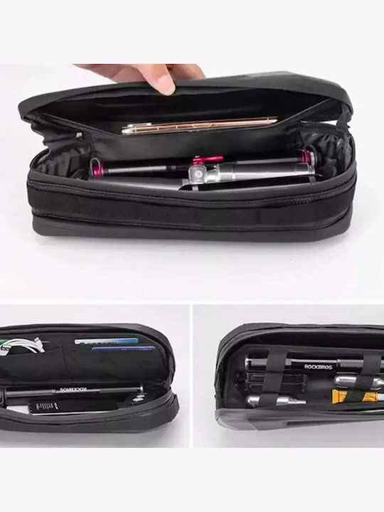 Rockbros B67 Wasserdichte Fahrradtasche für Rahmen - Schwarz