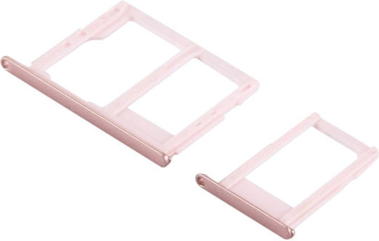 Sim Card Slot Rose Gold for Galaxy J5 Prime, G570, J7 Prime, G610