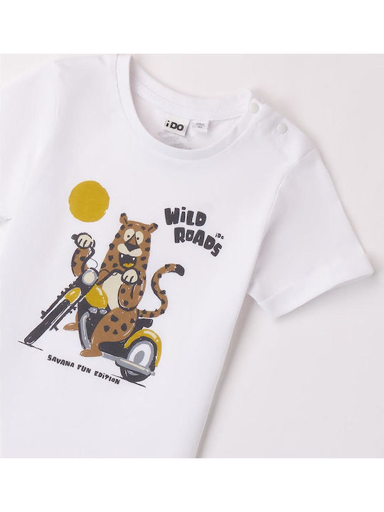 Kinderhemd Kurzarm White