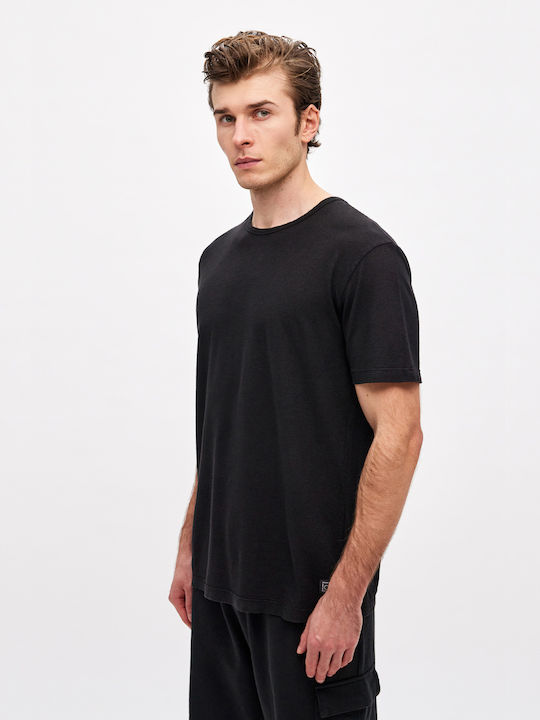 Dirty Laundry Herren T-Shirt Kurzarm Schwarz