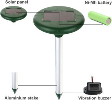 Abwehrpfosten Nagetiere / Schlangen Solar