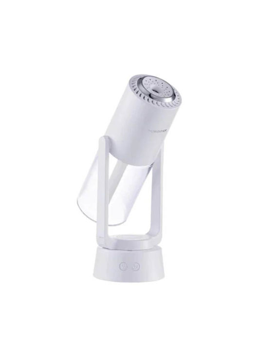 Aromatherapy Humidifier Pro Edman 2 Hours Autonomy Portable Ultrasonic 7 Led Colours 120 Degree Rotation Battery 230ml Tank White Aromatherapy Humidifier Pro Edman 2 Hours Autonomy Portable Ultrasonic 7 Led Colours 120 Degree Rotation Battery 230ml Tank White