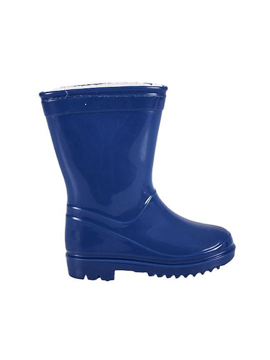 Mitsuko Kids Wellies with Internal Lining Blue