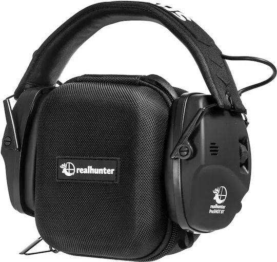 Ηλεκτρονικές Ωτοασπίδες Realhunter Active Proshot Bt Μαύρες
