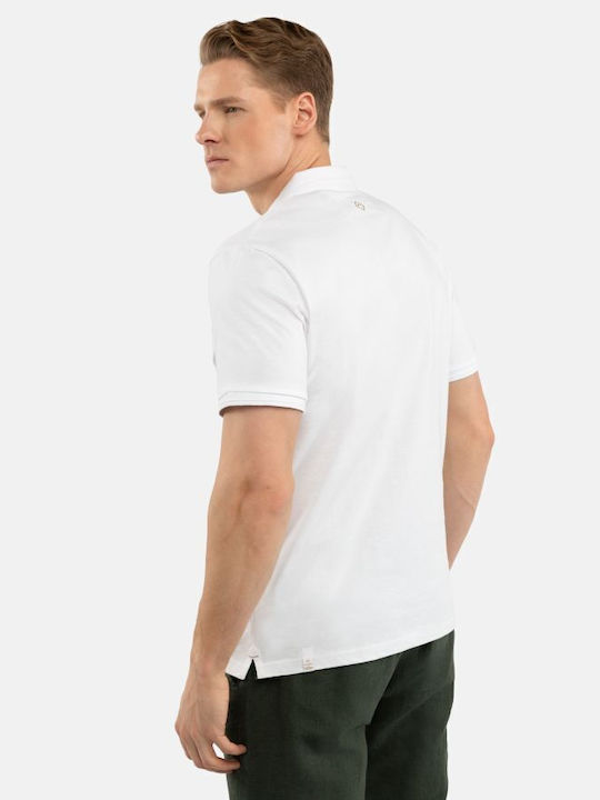 Volcano Ανδρική Μπλούζα Polo White