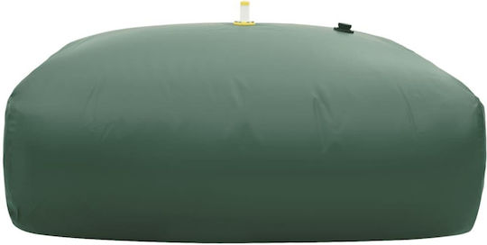 vidaXL Vertical Cylindrical Plastic Storage Tank 5000lt for Water / Petroleum / Oil Green