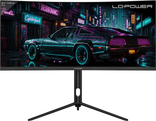 LC-Power LC-M30UWFC Ултраширок VA Извити Монитор 29.5" FHD 2560x1080 200Hz с Време за Реакция 1мс GTG