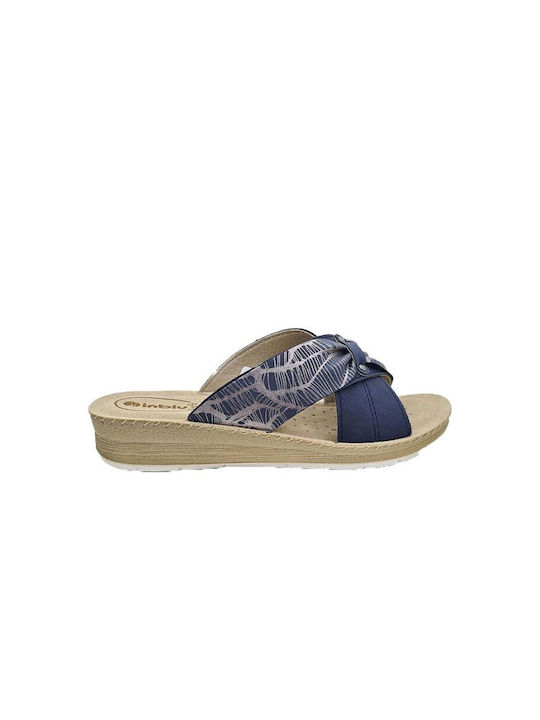 Inblu Women's Flat Sandals in Blue Color