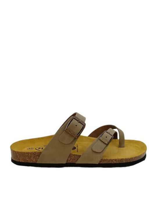 Bombay Leather Women's Flat Sandals Bio Champion Negro