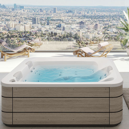 Astral Pool Freistehende Badewanne Bioethanol Kamine im Freien Acryl mit Hydrotherapie 216x167cm Astral Pool Freistehende Badewanne Bioethanol Kamine im Freien Acryl mit Hydrotherapie 216x167cm