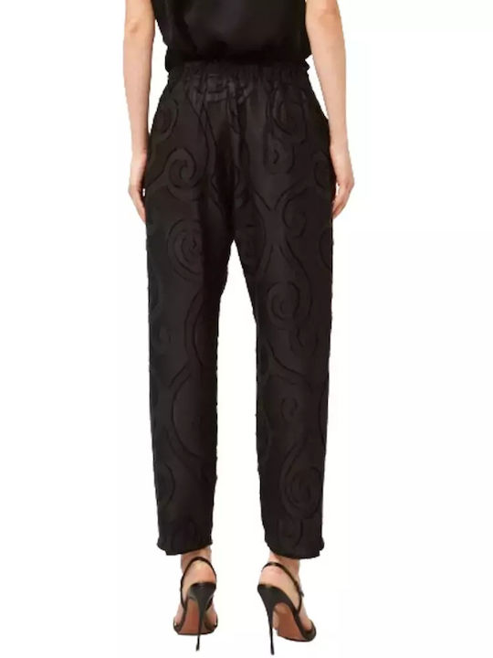 Souvenir Women's Fabric Trousers Nero