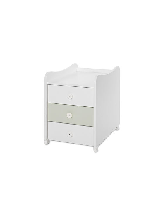 Lorelli Polymorphe Cabrio Wiege Maxi Plus Weiß/Milchgrün mit Matratze
