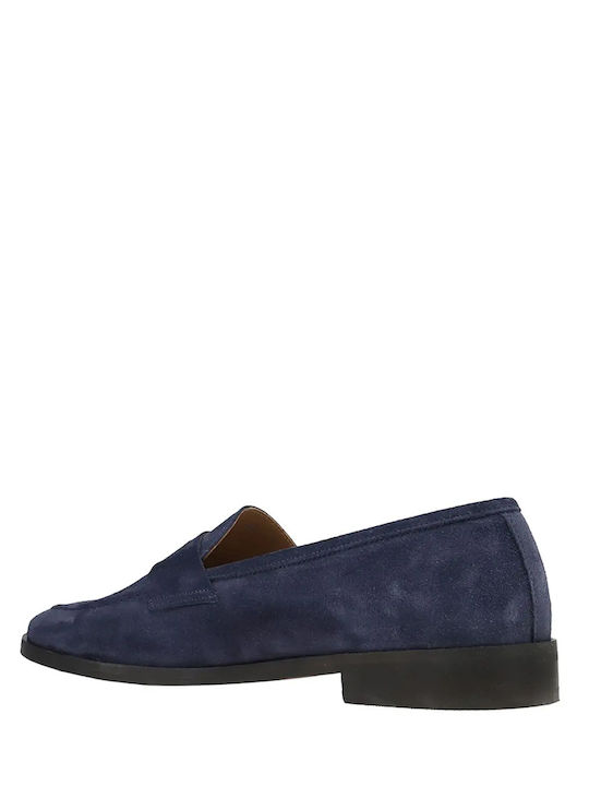 Herren Mokassins in Blau Farbe