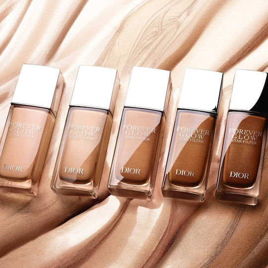 Dior Forever Glow Star Filter Комплекс за сияйна кожа Многофункционален течен хайлайтър 30ml 1 Star Filter